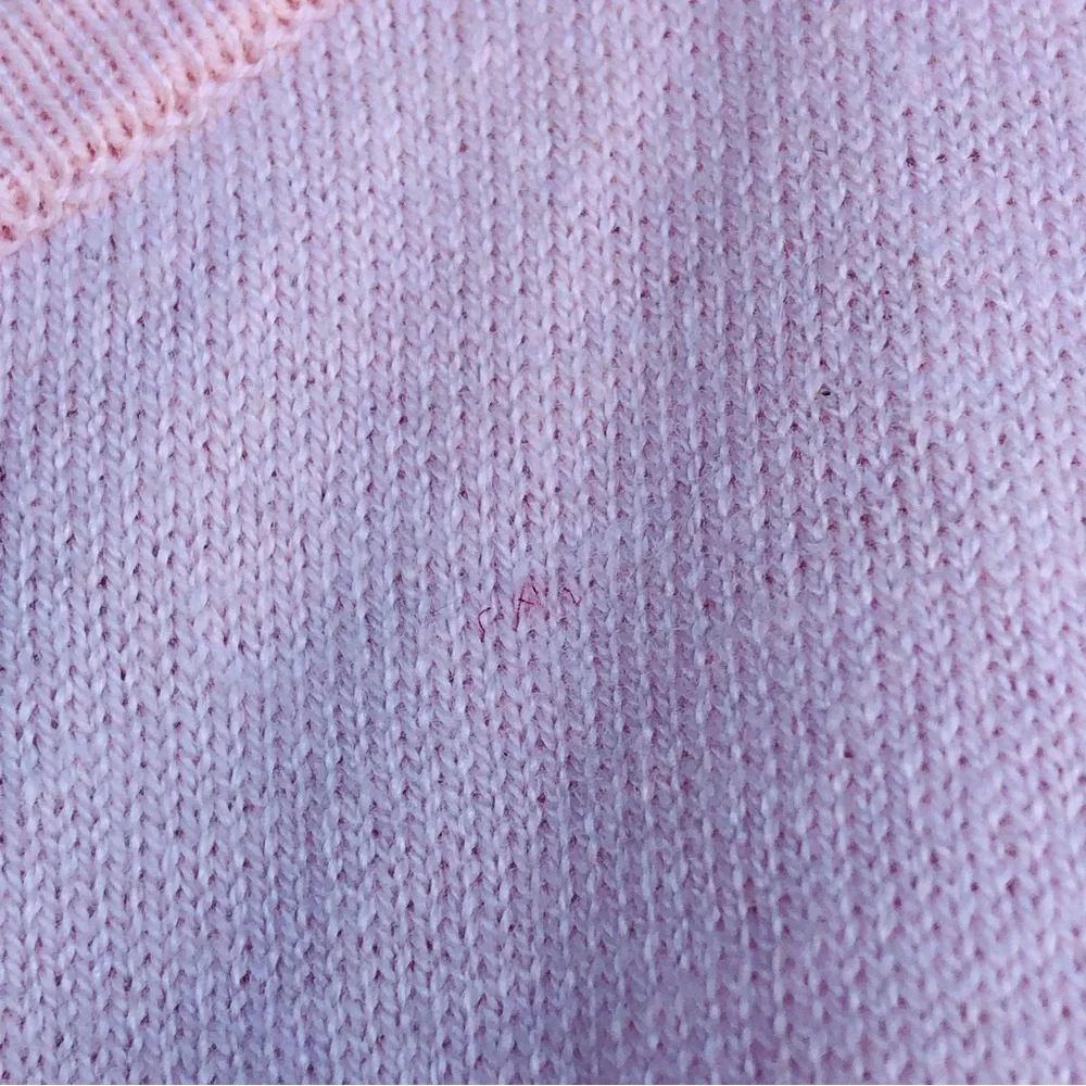 Talbots Light Pink Button-Front Cardigan Sweater - Picture 4 of 5